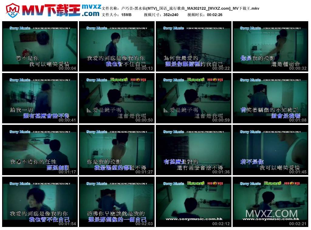 卢巧音-黑水仙(MTV)_国语_流行歌曲_MA302122